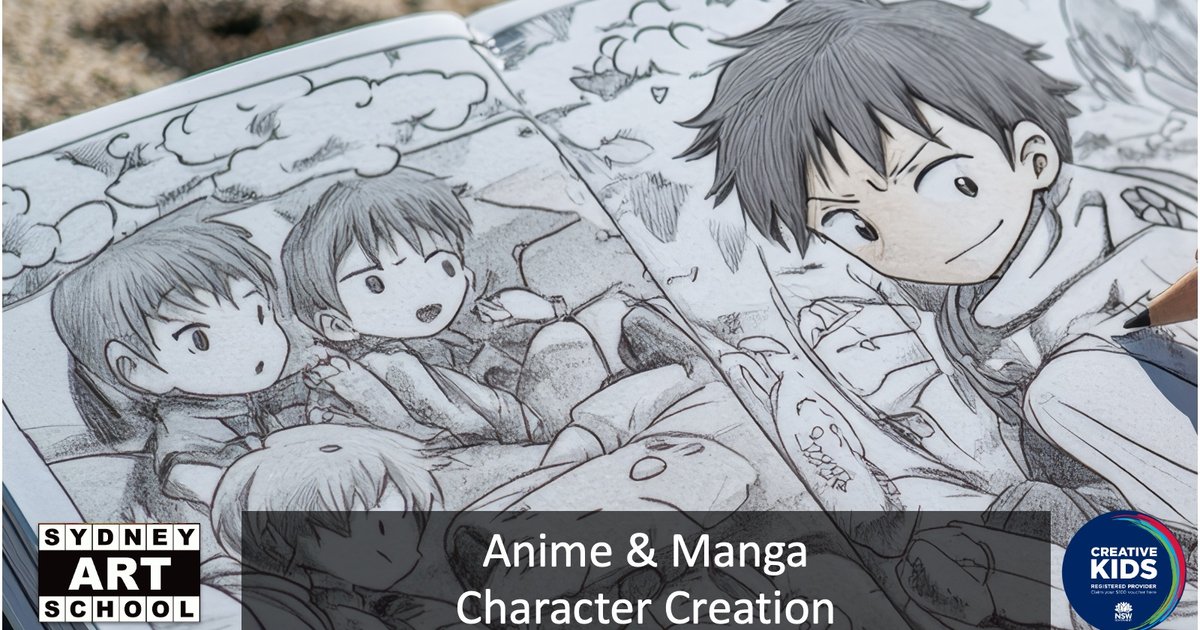 Anime & Manga – Character Creation & Design (Hornsby)