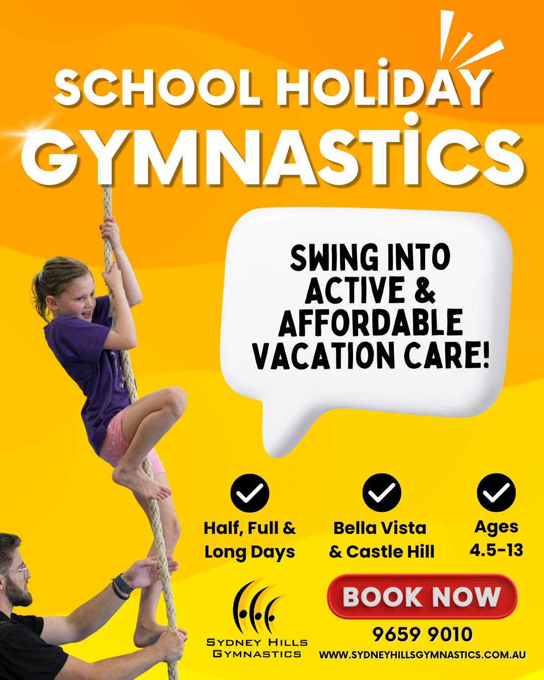 SHG - Gymnastics 8:45am-3:30pm