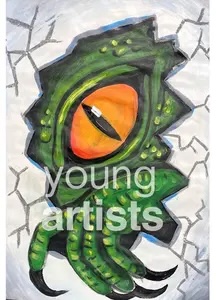 Jurassic Egg Escape: Painting